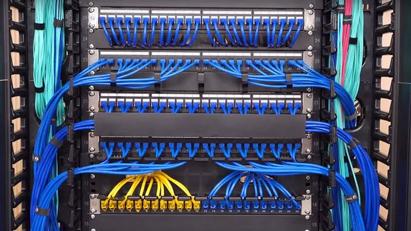 Proper Cable Management in Rack